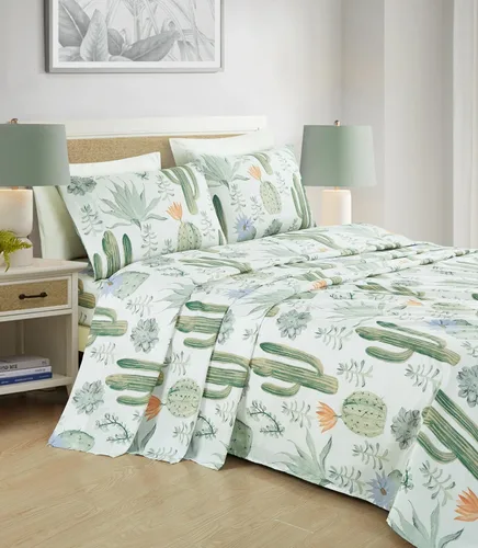 Vista 19 de Chezmoi Collection Juego de sábanas geométricas Lodge de 3 piezas tamaño Twin - Multicolor azul con estampado de diamante, microfibra cepillada
