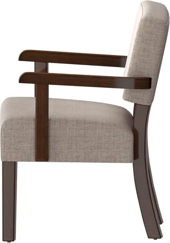 Vista 8 de FAGAGA Silla decorativa, sillas de sala de estar de gran tamaño con asiento suave y reposabrazos para salas de estar y comedor
