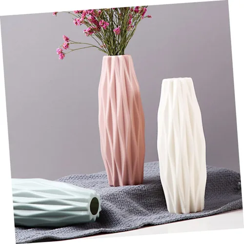 Vista 5 de Artibetter Jarrón con forma de libro, centros de mesa de boda, centros de mesa altos, jarrones modernos, jarrón de cerámica de cerámica, decoración