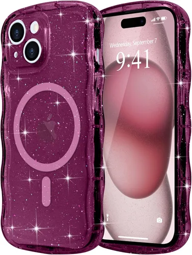 Vista 168 de Pepmune Funda magnética para iPhone 17 Pro Max, color rosa