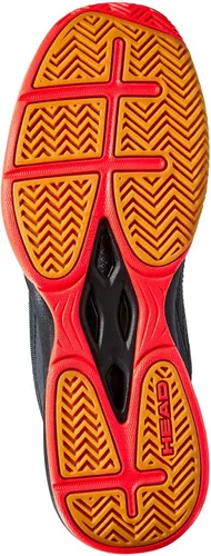 Vista 7 de HEAD Revolt - Zapato de corte para hombre color negro y verde azulado