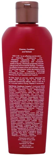 Vista 3 de Thermafuse f450 3 en 1 champú y acondicionador 10oz