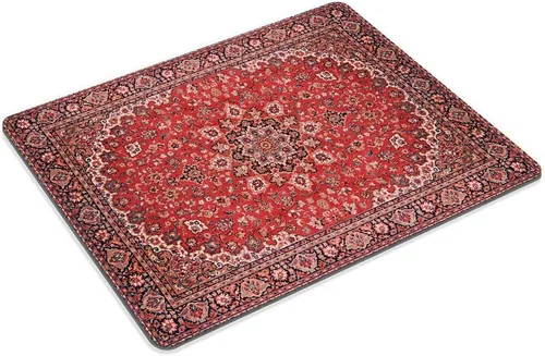 Vista 3 de Smooffly Alfombrilla de ratón rectangular de goma antideslizante para juegos para computadoras portátiles