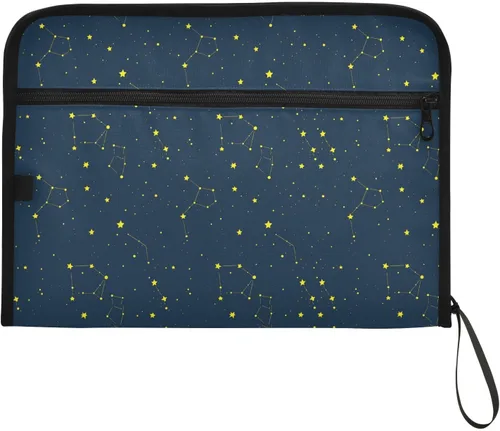 Vista 33 de Gredecor 13 Pockets File Folder Organizer A4/Letter Water Resistant Document Bag with Zipper Filing Folder Expanding File Pouch Storage for School