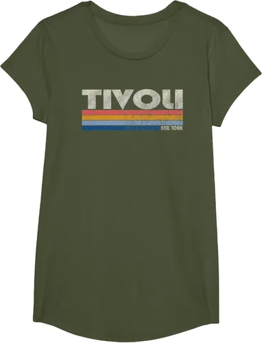 Vista 70 de Camiseta vintage de los años 80 estilo Tivoli NY