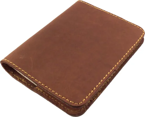 Vista 6 de Cuaderno de bolsillo de piel, rellenable - Mini cubierta para composición - Se ajusta a los tamaños estándar 4,5 x 3,25 pulgadas - Mini cuaderno