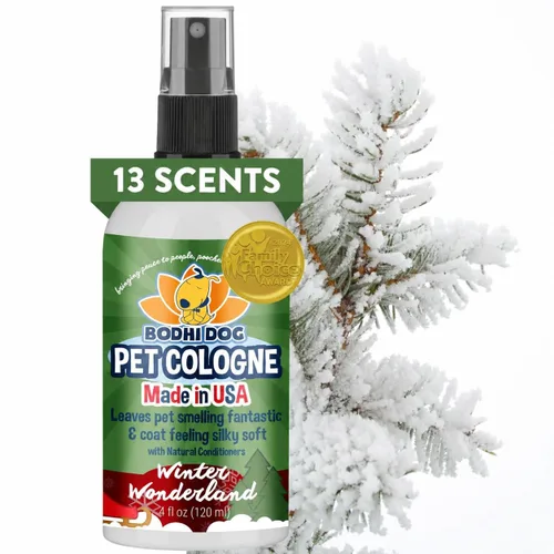 Vista 14 de Bodhi Dog Premium Dog Cologne - Deodorizing Dog Perfume & Conditioner for Dogs & Cats - Natural Long Lasting Spray for Pets - Gentle & Safe Formula