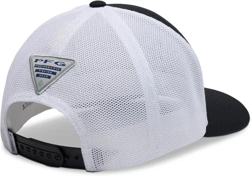 Vista 2 de Columbia Malla PFG unisex 3D elástica en la parte trasera Soldadura negra/multicolor