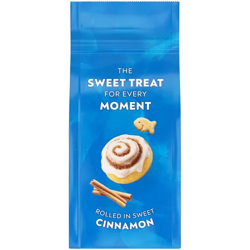 Vista 6 de Goldfish Grahams Galletas Snack Horneadas Sabor Rollo de Canela, Bolsa de 6.6 Oz
