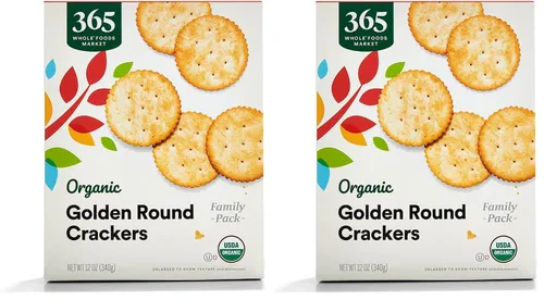 Vista 8 de 365 by Whole Foods Market, Galletas redondas doradas orgánicas, 12 onzas