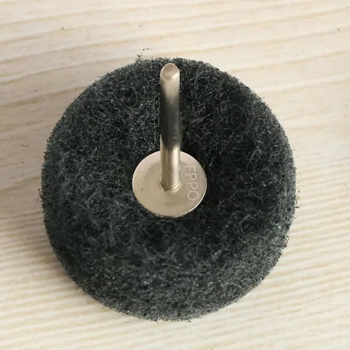 Vista 4 de FPPO Juego de 58 piezas de ruedas abrasivas para pulir para herramientas rotatorias, kit de mini cepillo de limpieza con eje de 3 mm, ruedas Mix