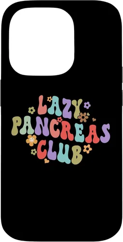 Vista 17 de iPhone 16 Lazy Pancreas Club Diabetes Awareness Month T1D Diabetic Case