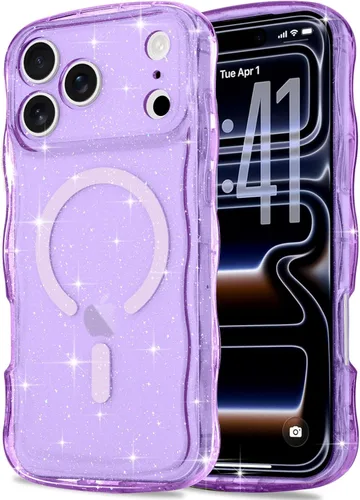 Vista 161 de Pepmune Funda magnética para iPhone 17 Pro Max, color rosa