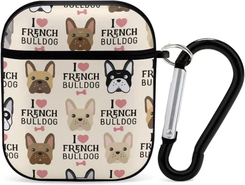 Vista 18 de Funda protectora de silicona compatible con AirPods 2 y 1 (camuflaje militar de camuflaje frío)