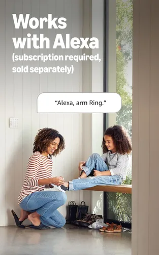 Vista 6 de Kit de Alarma Ring de 5 piezas: sistema de seguridad inalámbrico para casa inteligente, expandible, configuración fácil, control con app móvil