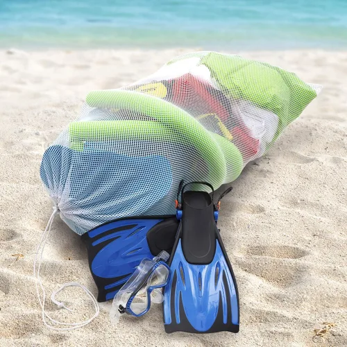 Vista 7 de Champion Sports Equipment Bag, Mesh, 24" X 48