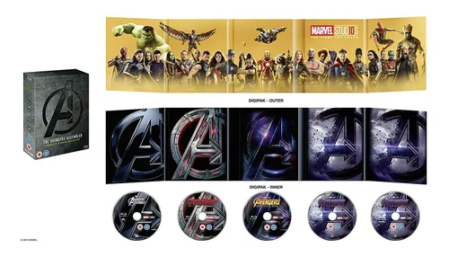 Vista 3 de The Avengers Assembled Complete 4-Movie Collection