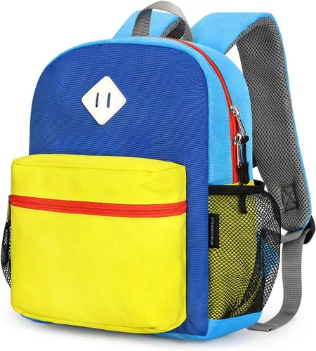 Vista 75 de Mochila para niños pequeños STEAMEDBUN para niños y niñas, mochila escolar para niños pequeños, Negro, 15 pulg., pequeña, Classic