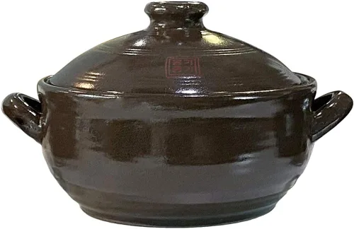 Vista 9 de Olla de Barro de Cerámica Coreana (700ml)