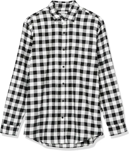 Vista 7 de Tienda Essentials - Camisa de franela para hombre, de manga larga