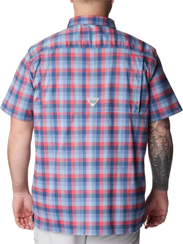 Vista 8 de PFG Super Slack Tide Camp - Camiseta para hombre, color gris