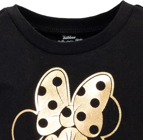 Vista 4 de Disney Camiseta estampada de moda para niñas de Minnie Mouse
