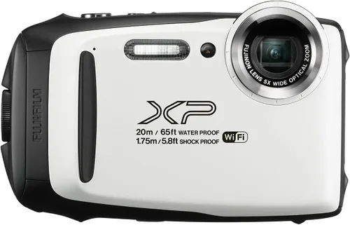Vista 6 de Fujifilm FinePix XP130 Cámara digital impermeable con tarjeta SD de 16 GB - Azul cielo