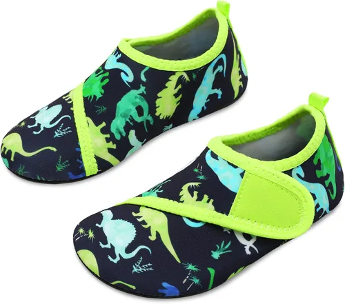 Vista 2 de Joinfree - Zapatos acuáticos de natación para niños y niñas, calcetines acuáticos de secado rápido, zapatos con sensación de pies descalzos