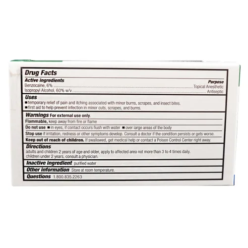 Vista 2 de First Aid Only 19-002 Pack de toallitas para picaduras (caja de 10)