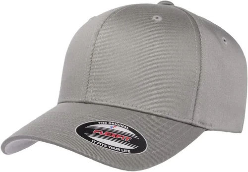 Vista 78 de Gorra de béisbol Flexfit Wooly Combed Premium de 6 paneles estructurada Ajuste elástico Paquete al por mayor disponible Negro
