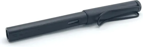 Vista 9 de GOLD LEAF Jinhao 599 Alstar Designer Matt Black Pluma estilográfica, escritura suave 0.020 in punta fina pluma estilográfica para estudiante