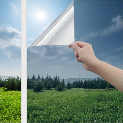 Vista 11 de Haton - Lámina opaca polarizada para ventanas y privacidad, bloqueo de luz solar y rayos UV, para oscurecer habitaciones y control del calor