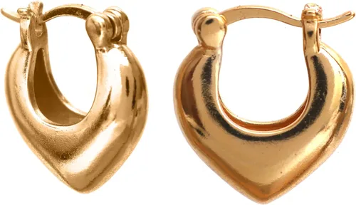 Vista 43 de Gempires - Aretes ligeros y gruesos, delicados y minimalistas, hipoalergénicos, chapados en oro, sin deslustre, diseño clásico, para uso diario