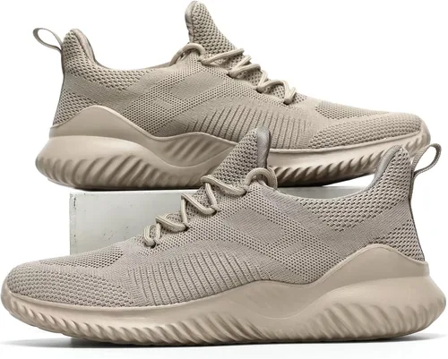 Vista 5 de Zapatillas de tenis para correr para hombre, suela suave de malla transpirable ligera