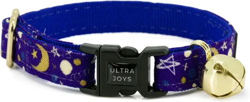 Vista 30 de Ultra Joys Collar de Gato con Campanas - Collar de Gatito Separable con Campana - Collar de Gato Separable para Cumpleaños de Gatos Pequeños Solo