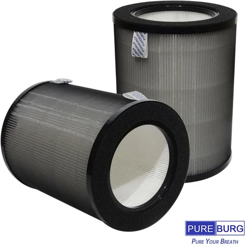 Vista 5 de PUREBURG DR-HPA019 - Filtro de repuesto compatible con Dreo MC710S Ventilador de torre de purificador de aire de 45 pulgadas, 2 en 1, paquete de 2