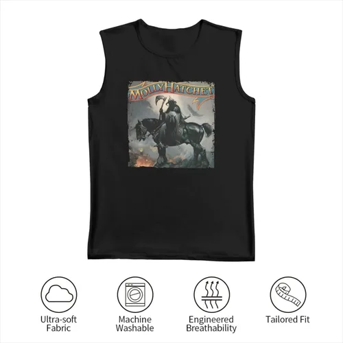 Vista 4 de Men Muscle Quick Dry Tank Top Sleeveless Shirts Undershirts for Gym Runing