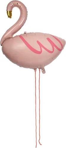 Vista 4 de Meri Meri Globo de lámina de flamenco (paquete de 1)