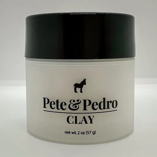 Vista 6 de Arcilla Pete and Pedro, para fijación de cabello con acabado mate, para hombres.