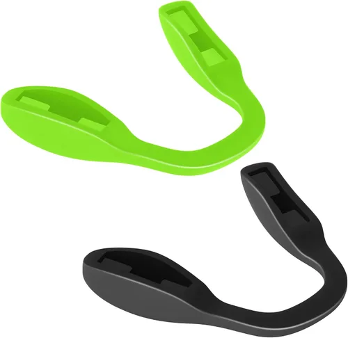 Vista 9 de BLAZERBUCK Pieza de almohadillas de nariz de repuesto para Oakley Crossrange OO9361/Split Shot OO9416/Split Time OO4129/Targetline OO9397 Negro +