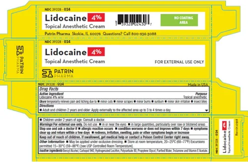 Vista 4 de Crema anestésica tópica para aliviar el dolor al 4% de lidocaína, 0.53 oz (comparar con LMX)