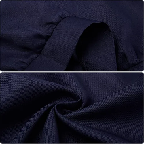 Vista 4 de MIAOCOS Power - Disfraz de cosplay para mujer y hombre, color rojo y azul