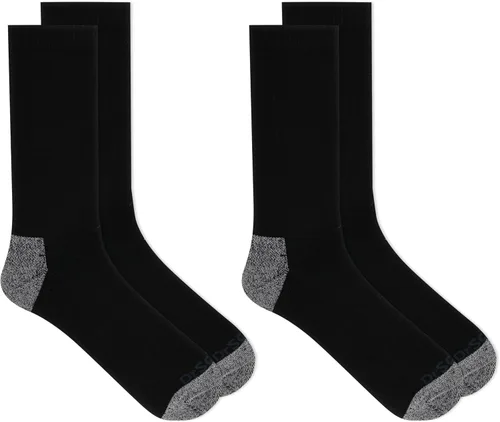 Vista 3 de Dr. Scholl's Calcetines de trabajo de compresión para hombre (paquete de 2 pares)