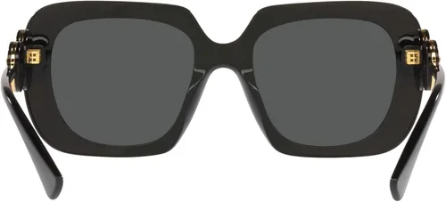 Vista 4 de Versace Woman Sunglasses Black Frame, Dark Grey Lenses, 54MM