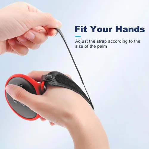 Vista 4 de VR Touch Controller Grip Cover for Meta Quest 3 Accessories, Silicone Headset Cover, Face Cover, Protective Lens Cover, Anti-Throw Accessories Set