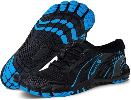 Vista 3 de Zapatos deportivos para el agua, para hombres, de secado rápido, calzado deportivo para actividades al aire libre como kayak, lancha, senderismo