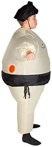 Vista 2 de Bodysocks Disfraz inflable de luchador sumo