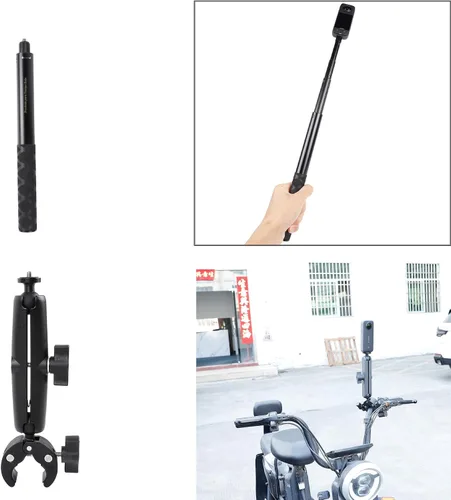 Vista 6 de PellKing Soporte de coche de succión para Insta360 x5, x4, x3, x2, x, One
