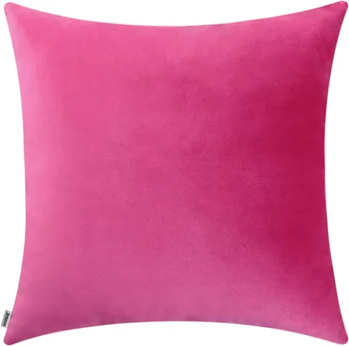 Vista 43 de Jeneoo Juego de 2 fundas decorativas para cojines de terciopelo suave y cómodo, funda sólida para cojín de sofá, decoración
