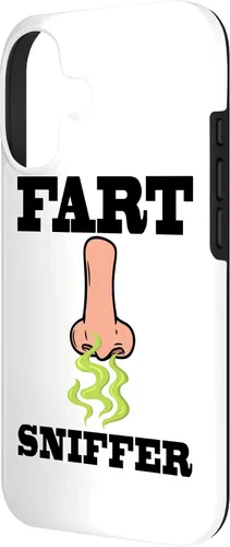 Vista 2 de Fart Sniffer Shirt, Gross Dad Joke Shirt, Weird Funny Fart Case for iPhone 17